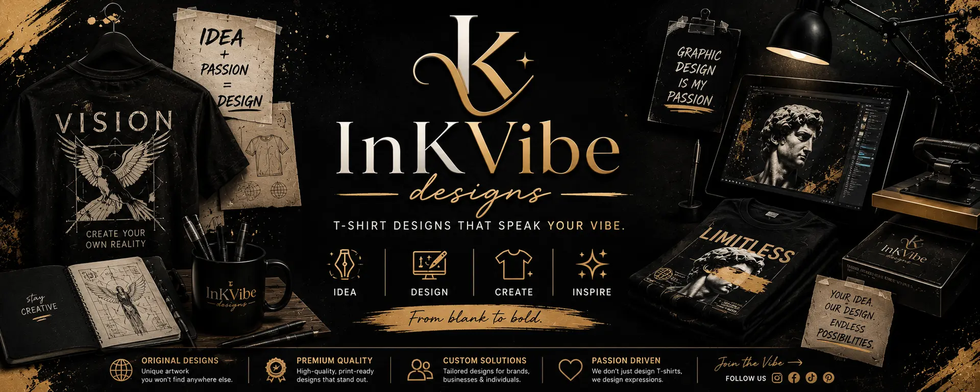 Banner for InkVibe Designs